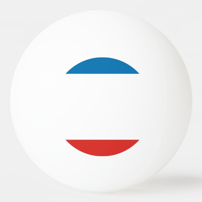 Pelota De Ping Pong Bandera de Crimea (Anverso)
