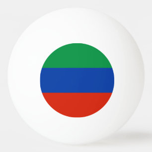 Pelota De Ping Pong Bandera de Daguestán