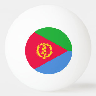 Pelota De Ping Pong Bandera de Eritrea