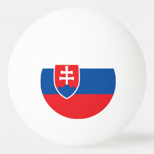 Pelota De Ping Pong Bandera de Eslovaquia