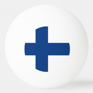 Pelota De Ping Pong Bandera de Finlandia