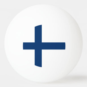 Pelota De Ping Pong Bandera de Finlandia