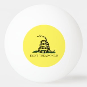 Pelota De Ping Pong Bandera de Gadsden Ping Pong Ball