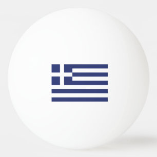 Pelota De Ping Pong Bandera de Grecia