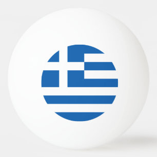 Pelota De Ping Pong Bandera de Grecia