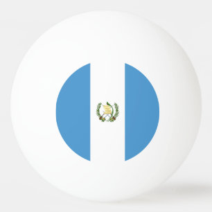 Pelota De Ping Pong Bandera de Guatemala