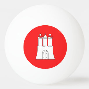 Pelota De Ping Pong Bandera de Hamburgo Ping Pong Ball