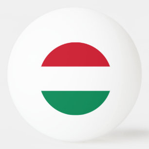 Pelota De Ping Pong Bandera de Hungría