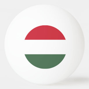 Pelota De Ping Pong Bandera de Hungría