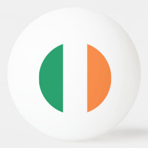 Pelota De Ping Pong Bandera de Irlanda