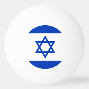 Pelota De Ping Pong Bandera de Israel