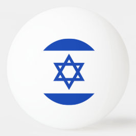 Pelota De Ping Pong Bandera de Israel