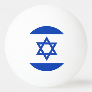 Pelota De Ping Pong Bandera de Israel