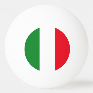 Pelota De Ping Pong Bandera de Italia