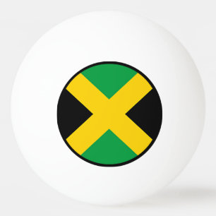 Pelota De Ping Pong Bandera de Jamaica