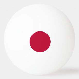 Pelota De Ping Pong Bandera de Japón