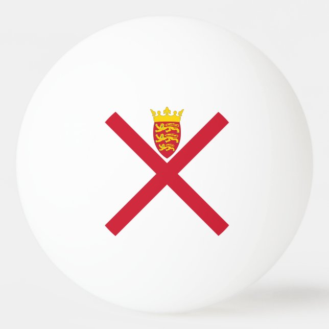 Pelota De Ping Pong Bandera de Jersey (Anverso)