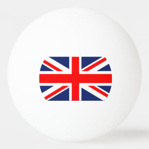 Pelota De Ping Pong Bandera de la Unión Británica