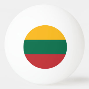 Pelota De Ping Pong Bandera de Lituania