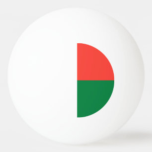 Pelota De Ping Pong Bandera de Madagascar