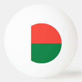 Pelota De Ping Pong Bandera de Madagascar