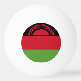 Pelota De Ping Pong Bandera de Malawi