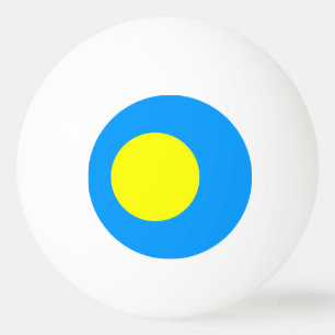 Pelota De Ping Pong Bandera de Palau