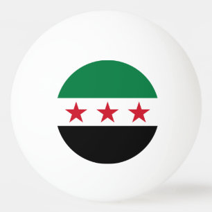 Pelota De Ping Pong Bandera de Siria