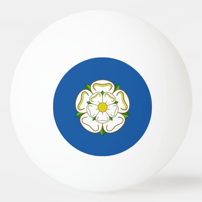 Pelota De Ping Pong Bandera de Yorkshire (Anverso)