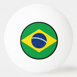Pelota De Ping Pong Bandera del Brasil, brasileña