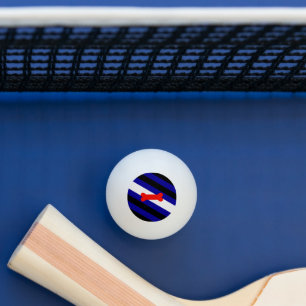 Pelota De Ping Pong Bandera del orgullo del juego de cachorros de Slip