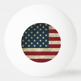Pelota De Ping Pong Bandera estadounidense Ping Pong Ball