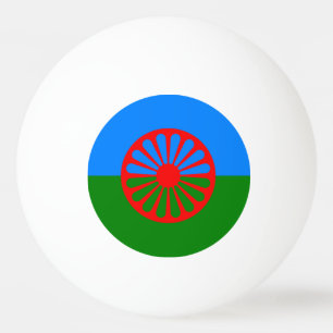 Pelota De Ping Pong Bandera oficial gitana gitana Ping-Pong Ball