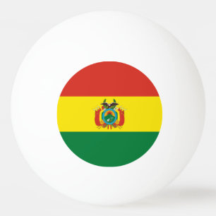Pelota De Ping Pong Bandera Patriótica de Bolivia