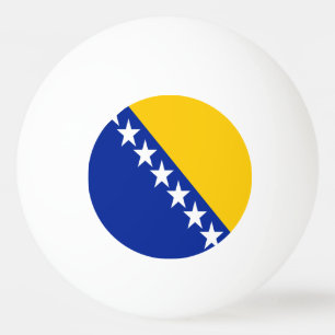 Pelota De Ping Pong Bandera Patriótica de Bosnia Herzegovina