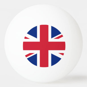 Pelota De Ping Pong Bandera Union Jack del Reino Unido