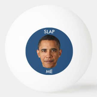 Pelota De Ping Pong Barack Obama me da una palmada