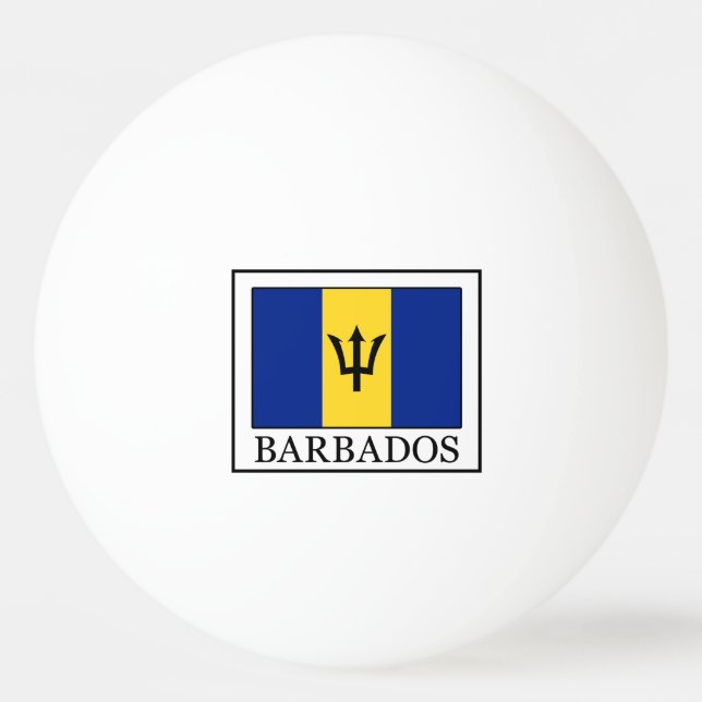 Pelota De Ping Pong Barbados (Anverso)