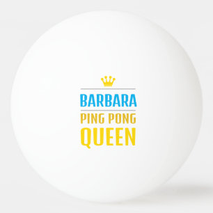 Pelota De Ping Pong Barbara