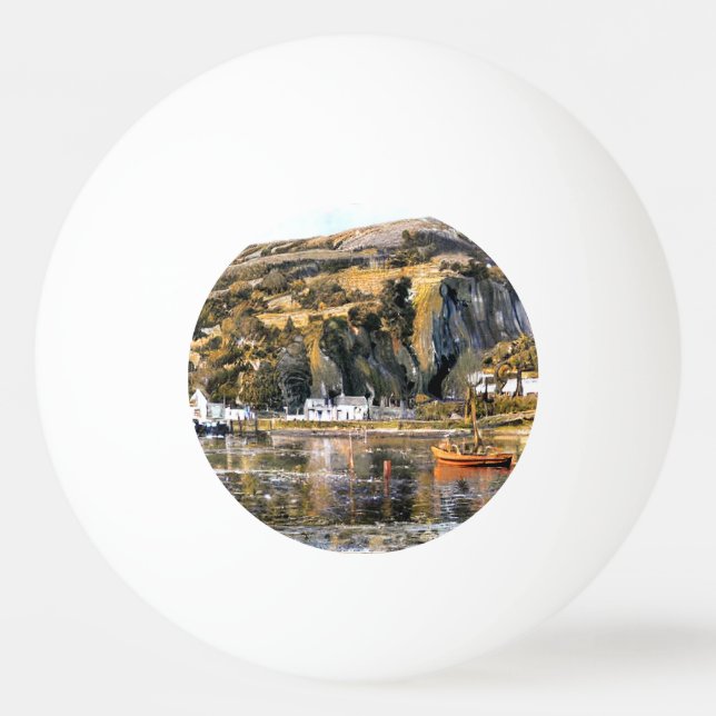 PELOTA DE PING PONG BARMOUTH WALES (Anverso)