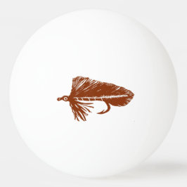 Pelota De Ping Pong Barrido de Matuka, pesca con mosca, arte de amarre