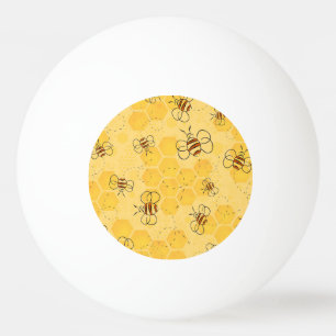 Pelota De Ping Pong Bee Buzzing Honey Bees Cute