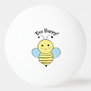 Pelota De Ping Pong Bee Happy