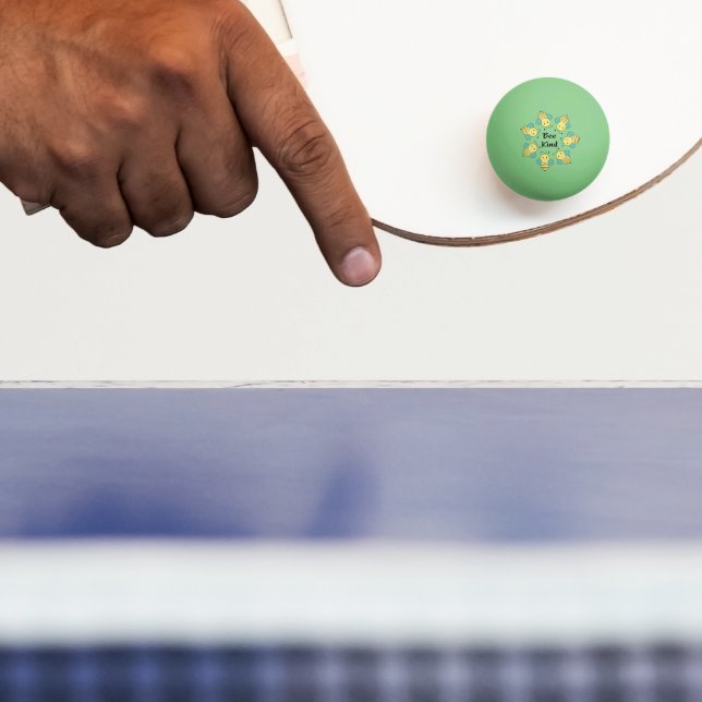 Pelota De Ping Pong Bee Kind Bees (Paleta)