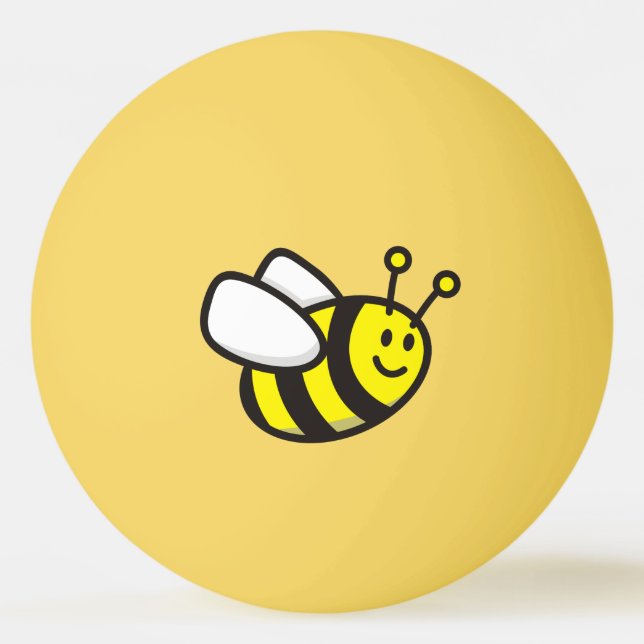 Pelota De Ping Pong Bee personalizado (Anverso)