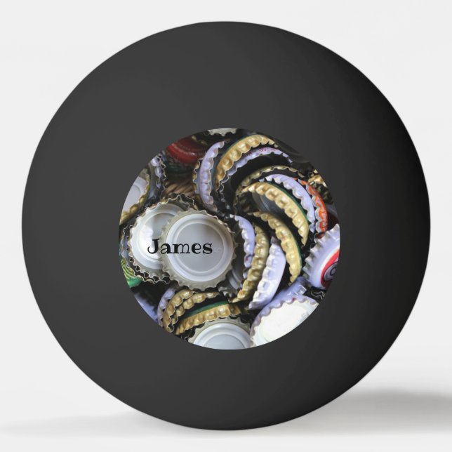 Pelota De Ping Pong Beer Lover Guay y Trendy (Anverso)