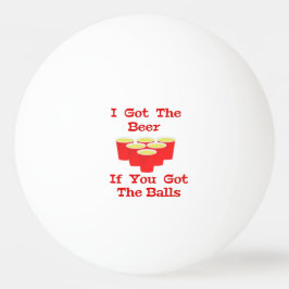 Pelota De Ping Pong Beer n Balls Ping Pong Ball para Beer Pong
