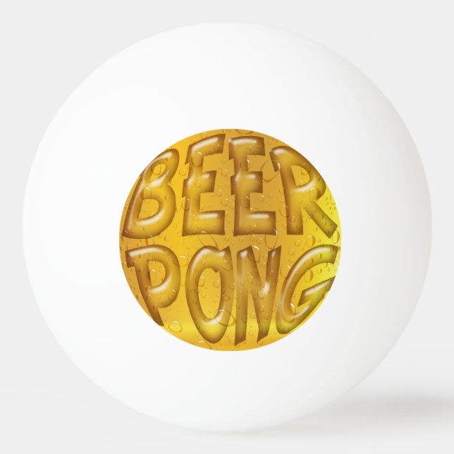 Pelota De Ping Pong Beer Pong Champ (Anverso)