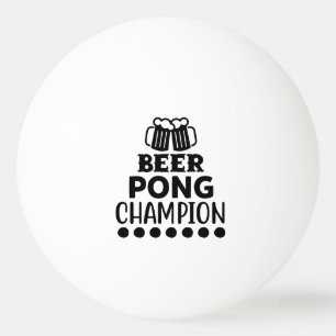 Pelota De Ping Pong Beer Pong Champion Funny Text