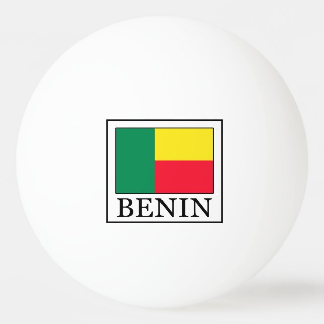 Pelota De Ping Pong Benín (Anverso)